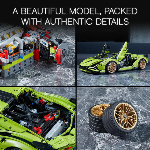 Image of LEGO Technic Lamborghini Sián FKP 37 Race Car