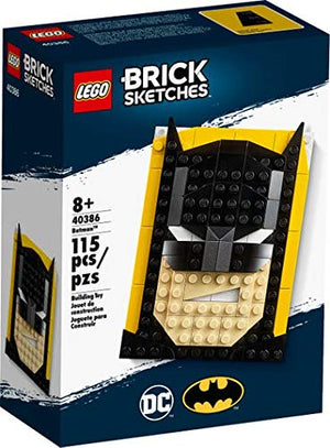 LEGO Brick Sketches Super Heroes Batman Set