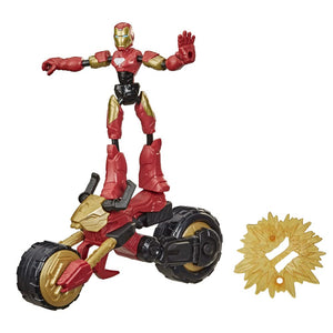 Marvel Bend and Flex Iron Man Motorcycle