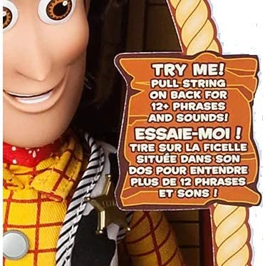 Image of Disney Toy Story 16-inch Talking Woody Pull String Doll