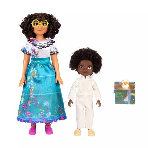 Image of Disney Encanto Jakks Mirabel and Antonio Doll Set