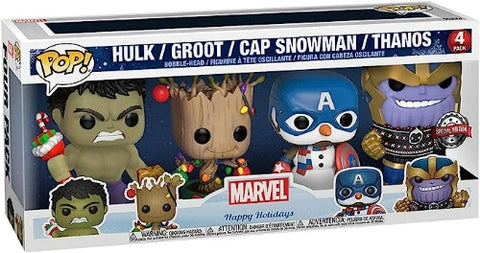 Image of Funko POP Marvel Happy Holidays Pack