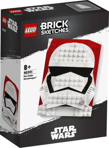 Image of LEGO Brick Sketches Star Wars Stormtrooper Set