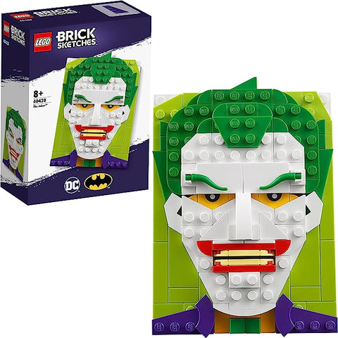 Image of LEGO Brick Sketches Super Heroes The Joker Set