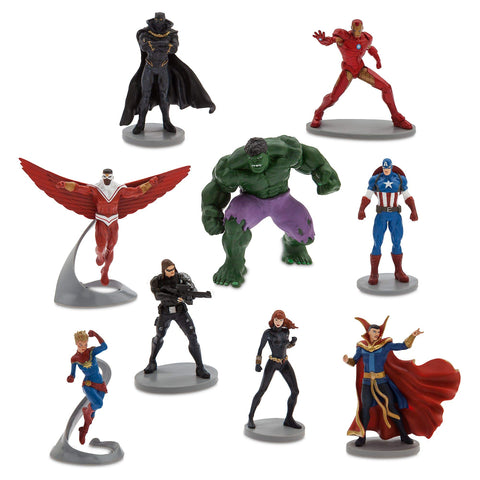 Image of Disney Avengers Comic Deluxe Figurine Set