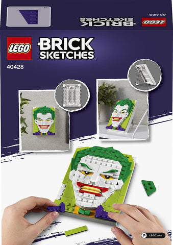 Image of LEGO Brick Sketches Super Heroes The Joker Set