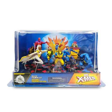 Image of Disney Store X-Men Deluxe Figurine Playset - Marvel